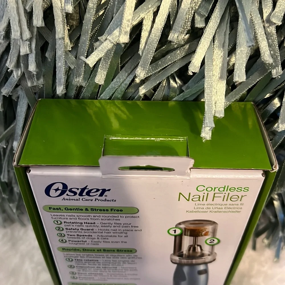 🎉🎉HP🎉🎉Oster Cordless Pet Nail File NWOT